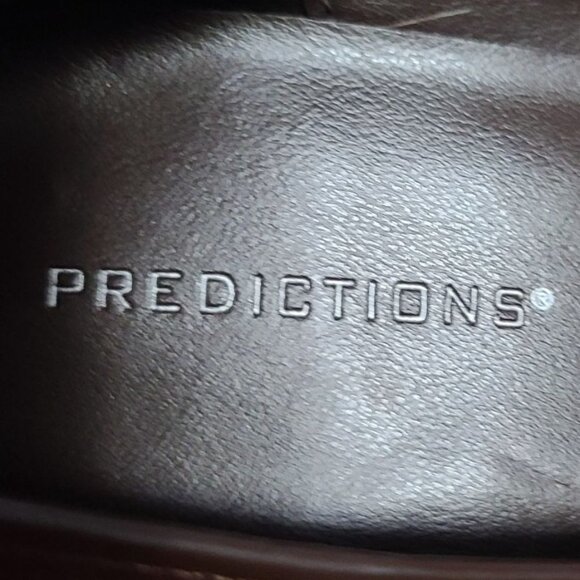 Predictions Pumps Heels Womens, Brown suede Bow round toe 3.5 in heel size 8.5 - Picture 5 of 8